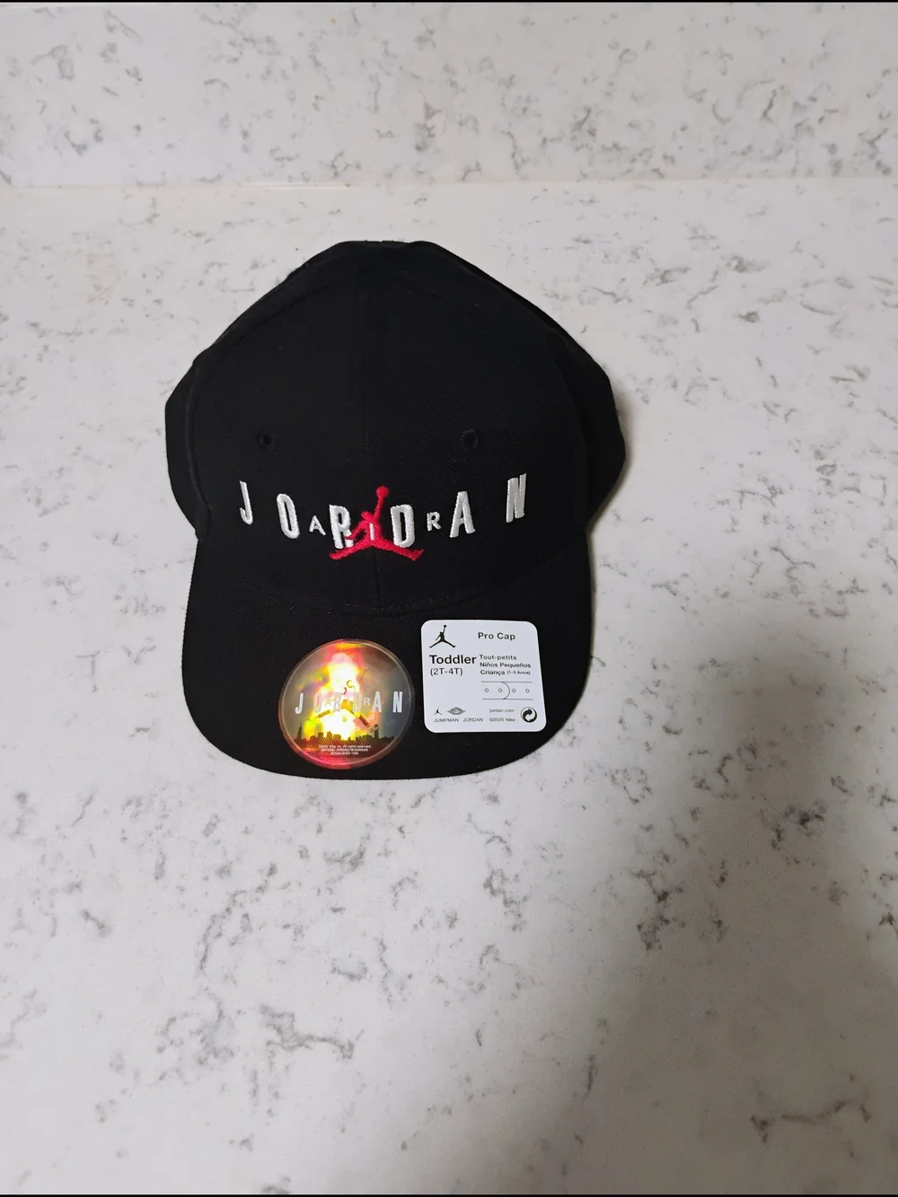 Jordan black baseball